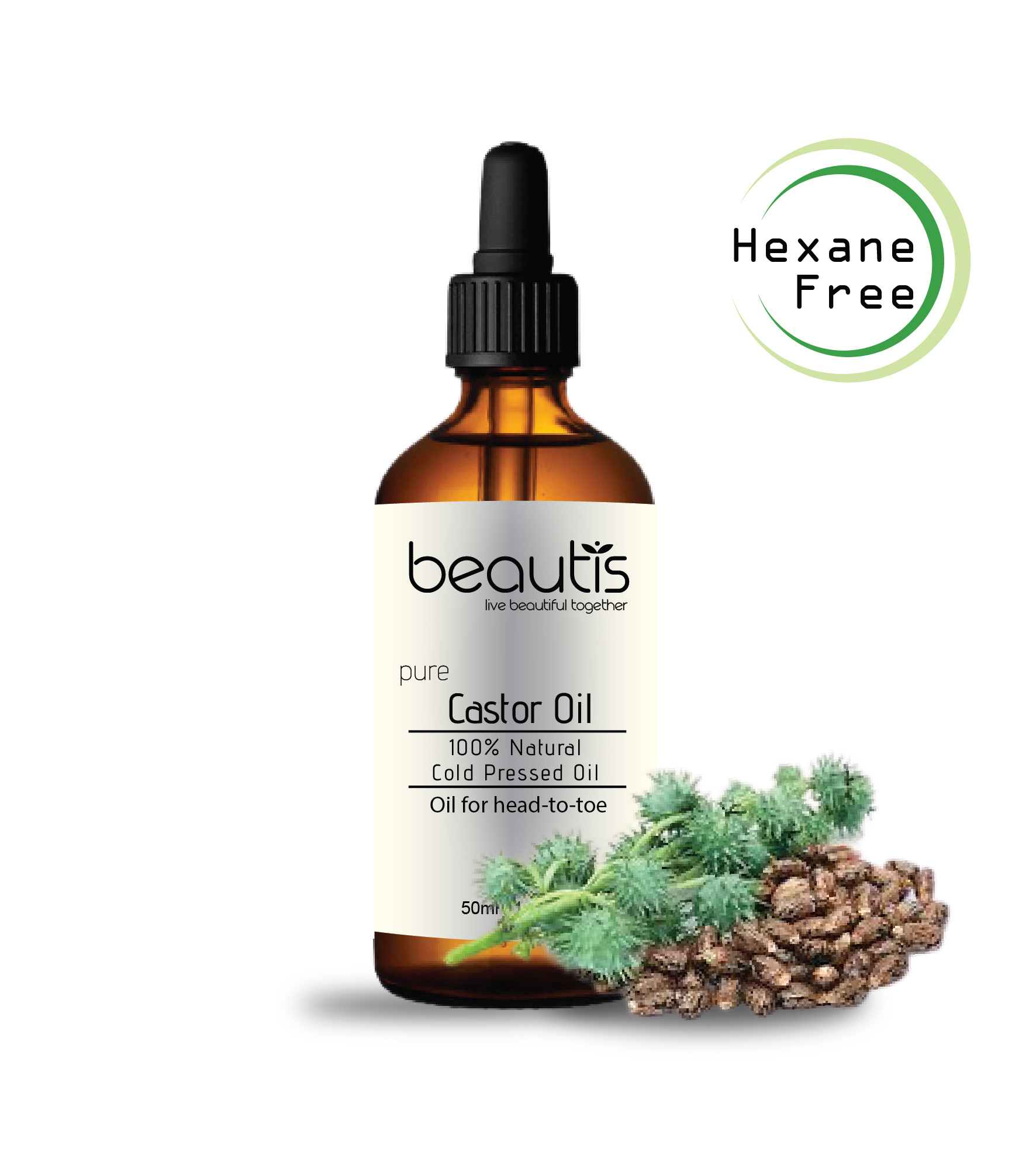 100% Pure Natural Castor Oil